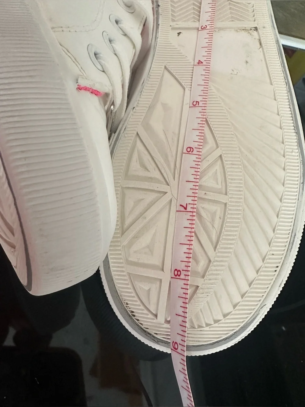 Bebe Kids White Pink Tennis Shoes Sneakers